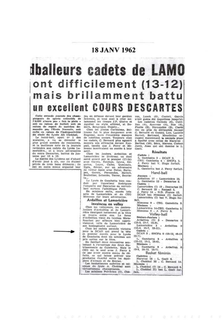 ECOLE DE LA DCAN SAISON 1961 62 N0005.JPG